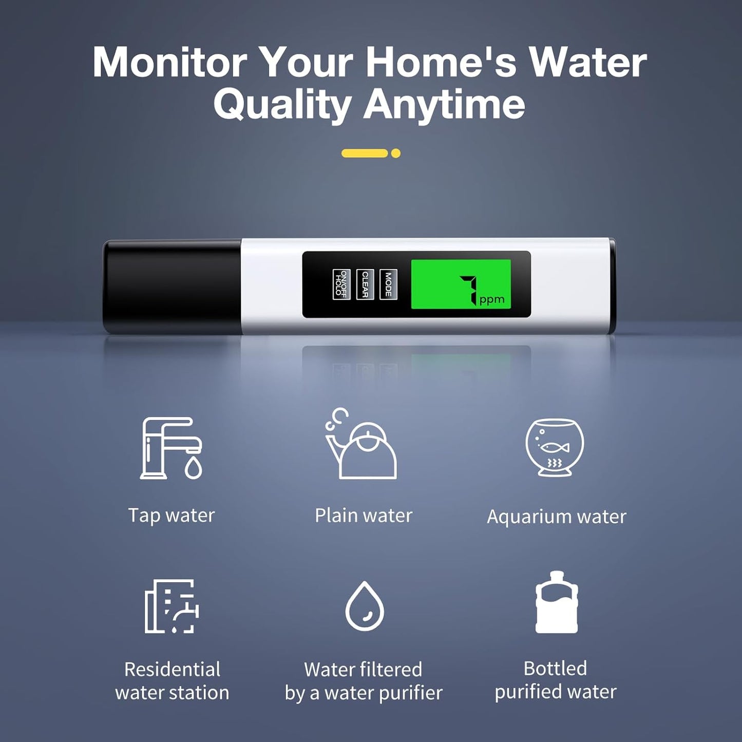 All-New 4 in 1 Tds Meter Digital Water Tester