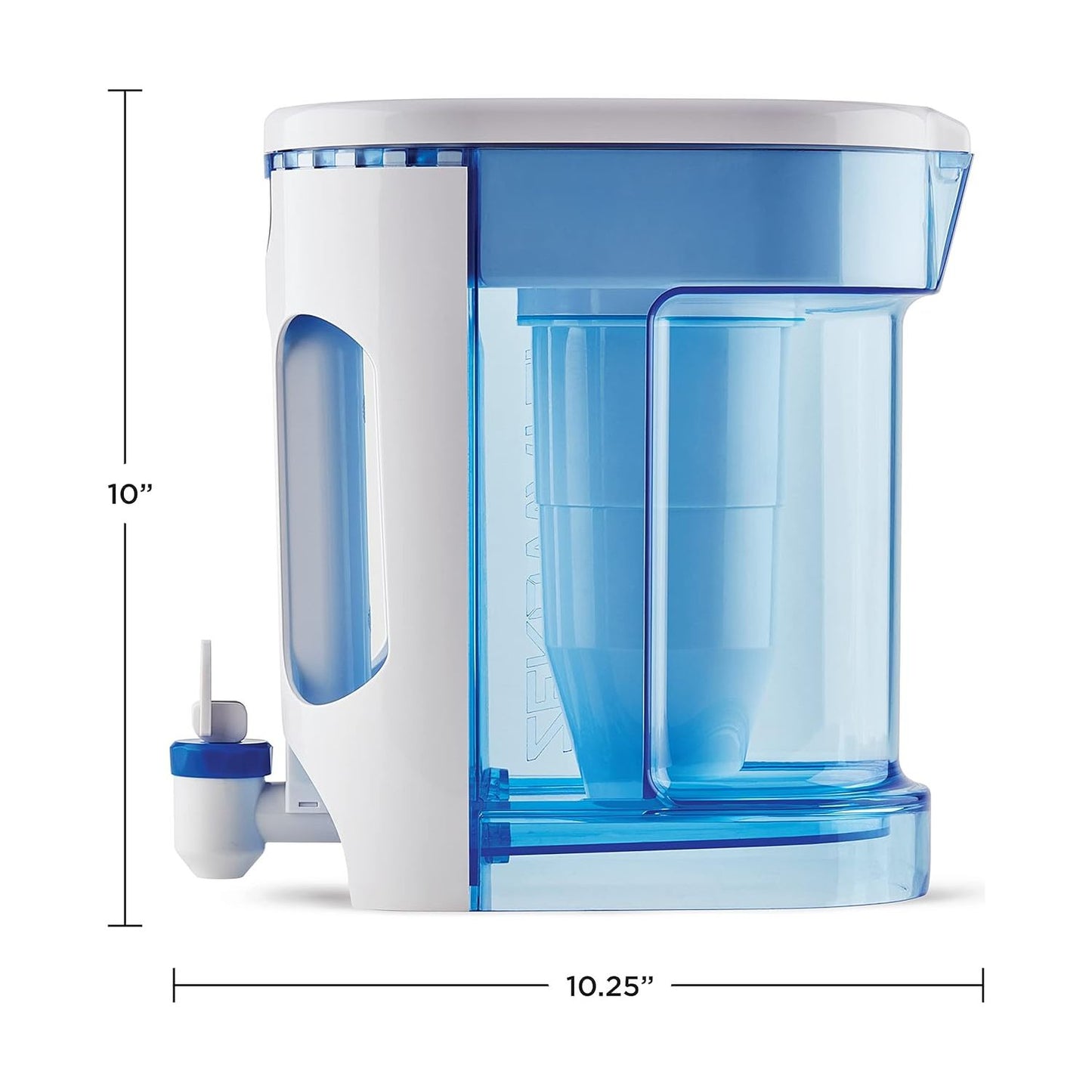 ZeroWater 20-Cup Ready-Pour 5-Stage Water Filter Dispenser with 0 TDS Water Filter